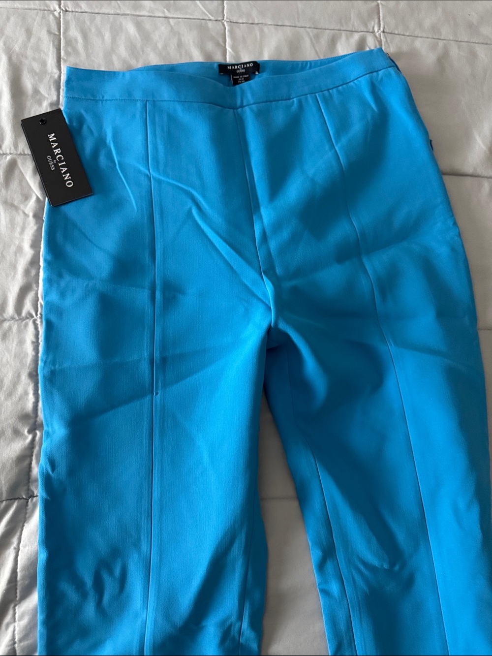 Marciano Vibrant Turquoise Blue Dress Pants